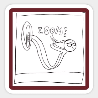 Zoom! Sticker